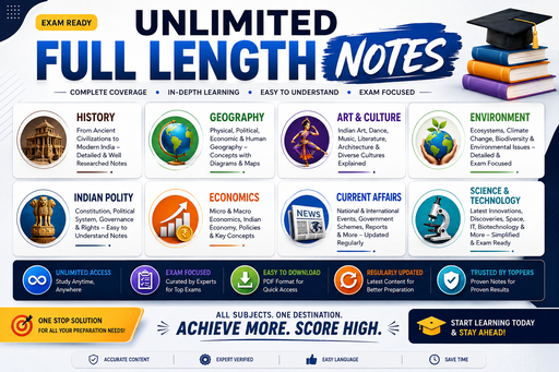 Unlimited Full-Length Notes (English)