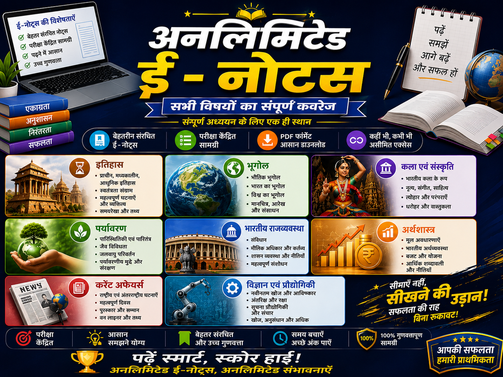 Unlimited E - Notes (Hindi)